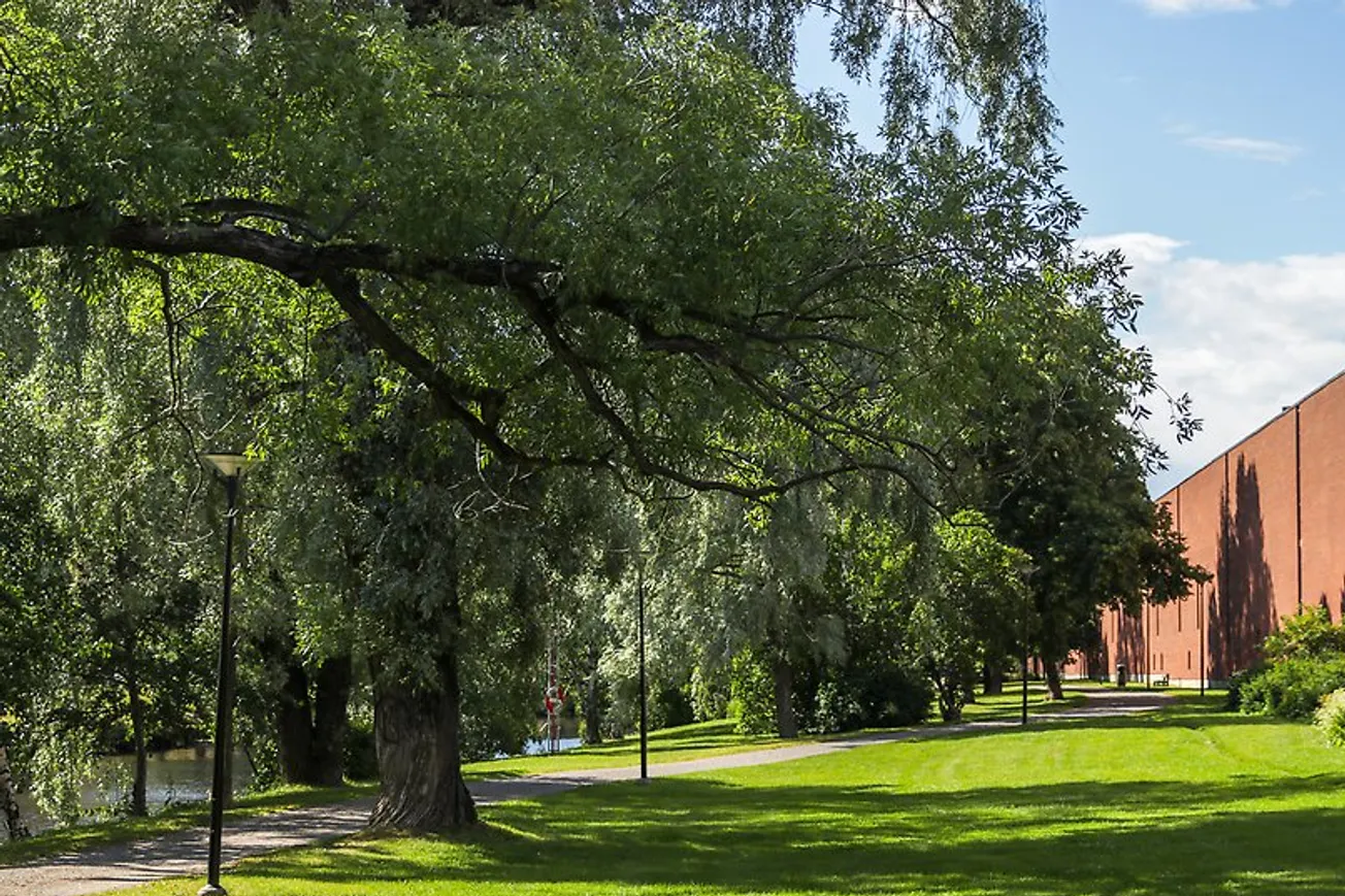 Badhusparken i centrala Sundsvall
